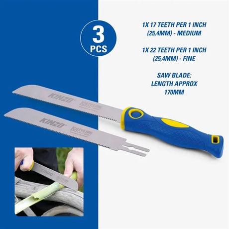 Japanese Saw from Kinzo | 350 mm with 2 saw blades