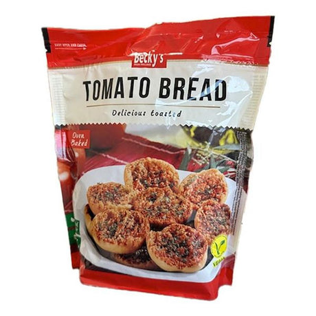 Oven-baked Tomato Bread 150g | Crispy toast with tomato and herbs | Vegan