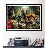 Clementoni Mystic Jungle puslespill 1000 brikker | 70x50cm