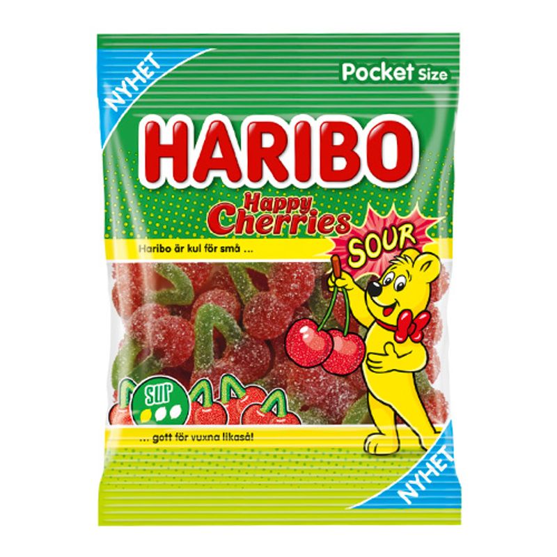 Haribo Happy Cherries Sour 75g