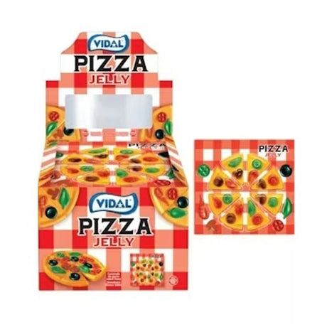 Vidal Jelly Pizza Vingummibiter Pizza 66g