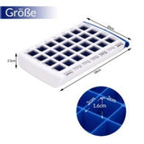Pill box 7 days 4 rows | Comfort Aid | German