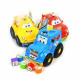 Vehicles &amp; Cushion Box 25cm