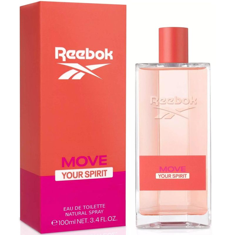 Reebok move your spirit edt 100ml | Floral and fruity women's perfume