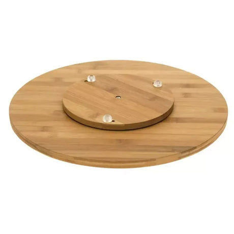 Roterende serveringsfat i bambus 35 cm | Excellent Houseware