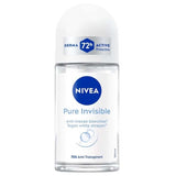 Nivea Pure Invisible 72h Anti - Perspirant Deodorant Roll - On 50 ml