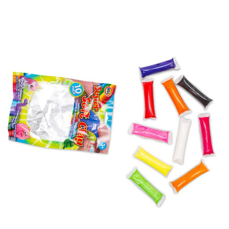 Super Soft Clay 10 farger | Kreativ leire fra HGL