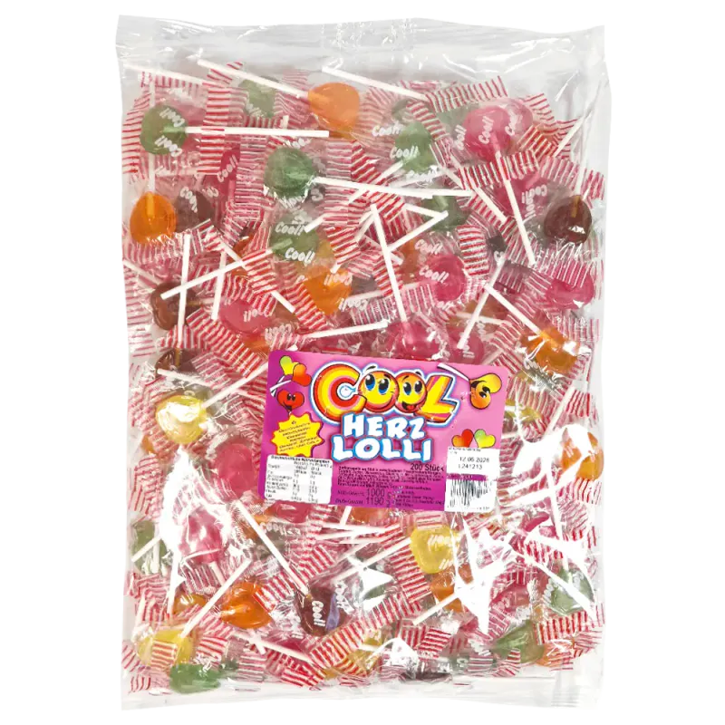 Kjærligheter Hjerte Mix 1kg (200 stk)