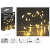 Lyslenke 100 LED|Varm hvit|6t Timer