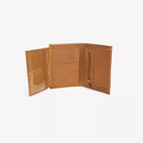 Wallet leather Cognac Medium