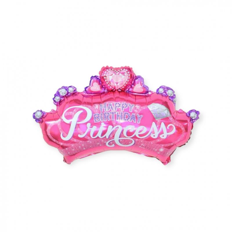 Tinka Folieballong Happy Birthday Princess 74x56cm