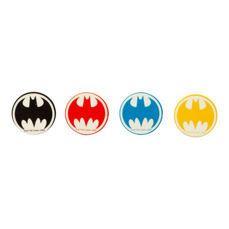 Batman viskelær 4pk | Lisensierte skolesaker