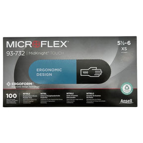 Ansell Microflex nitrilhansker 100stk | XS | DATODEAL