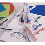12pk Gel pens in assorted colors | 8 neon &amp; 4 regular