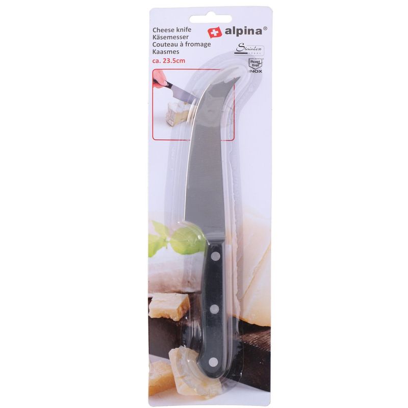 Alpina Cheese Knife 23.5 cm in Stainless Steel | For Hard Cheeses