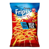 Fripsy Crispy Sticks Red Hot Chilli 120g | Hot and crispy chili snacks