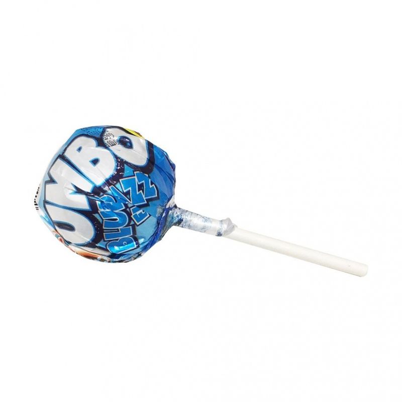 Jumbo Jawbreaker Lollipop - Blue Rasberry
