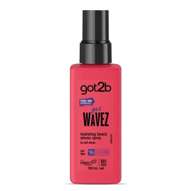 Schwarzkopf got2b Got Curlz Beach Waves Spray 150ml