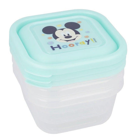 Mickey Mouse Lunch Box 3pk | BPA-free snack box for children