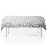 Tablecloth Plastic 220x130cm Silver