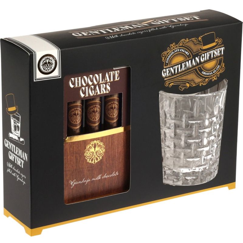 Whiskey glasses &amp; chocolate cigars | Becky's