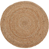 Dekkebrikke flettet jutefarge 37cm | Naturlig og rustikk
