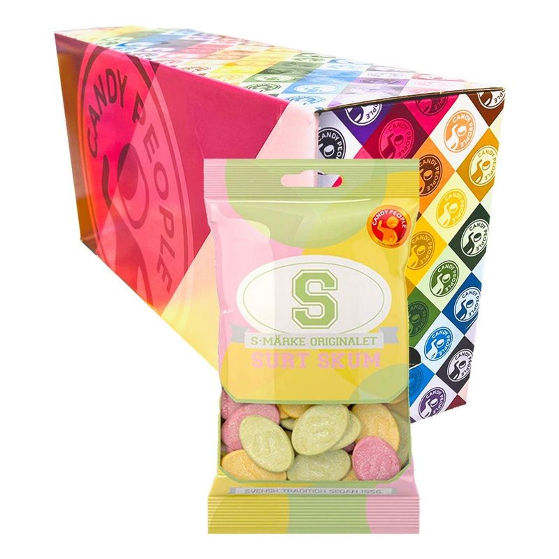 S-Merke Surt Skum Storpakning 14×70g