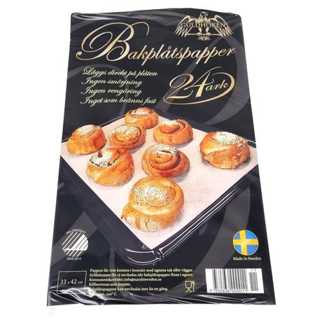 Bakepapir Silikonbelagt 33x42cm 24stk