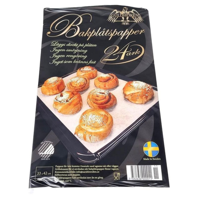 Bakepapir Silikonbelagt 33x42cm 24stk