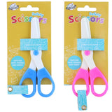 Children's Scissors 15cm | Blue or Pink | Safe & Practical