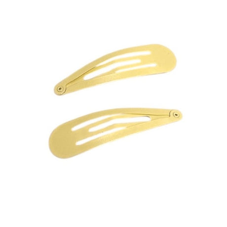 Beauty hårspenne gul 2 - pk