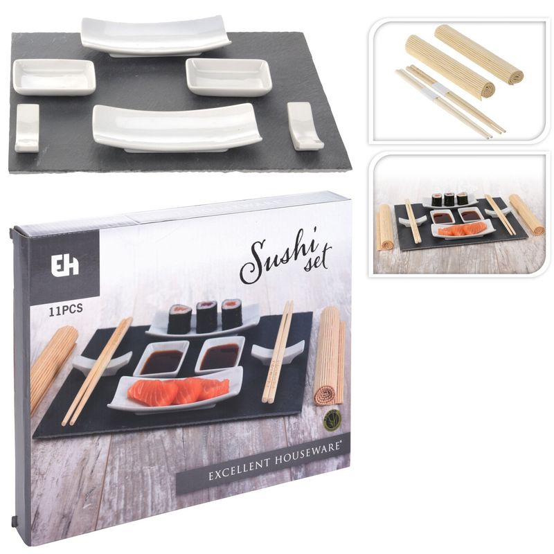 Sushi serveringssett 11 deler | Excellent Houseware