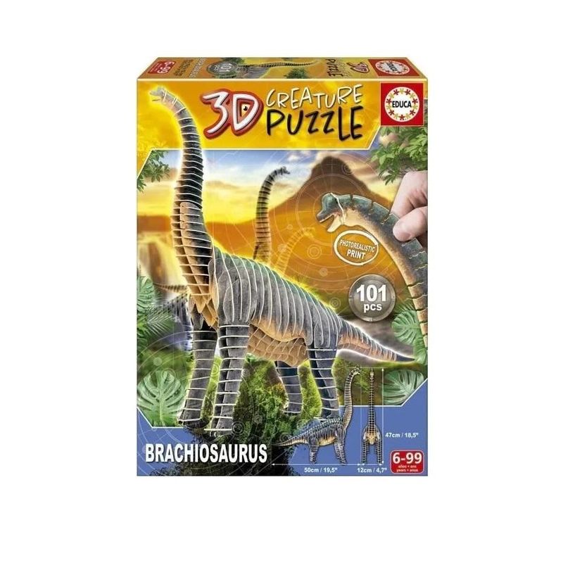 Educa 3D Dinosaur Puzzle - Brachiosaurus 101