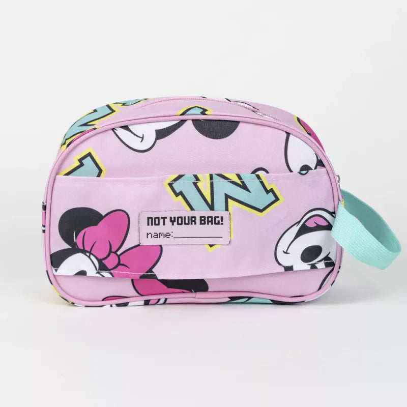 Minnie Mus Toalettveske Rosa | Disney Reise Toalettmappe