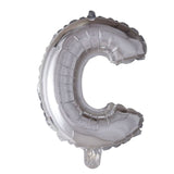Tinka Foil Letter Balloons 41 cm Silver A to Z