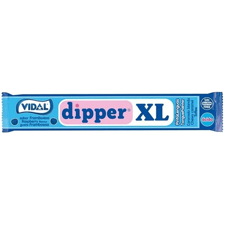 Vidal Dipper XL Blue Raspberry 100x10.5g Large Pack