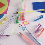12pk Gel pens in assorted colors | 8 neon &amp; 4 regular