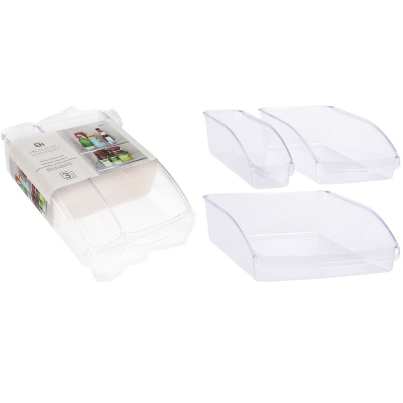 Refrigerator Organiser Set 3pk|Excellent Houseware