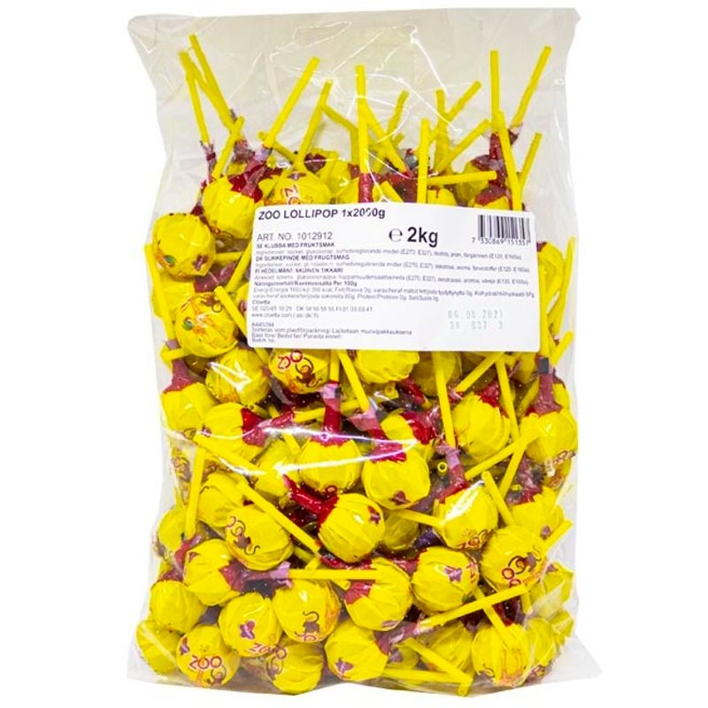 Zoo Kjærlighet 2kg | Storpakk ca 100stk