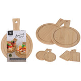 Serving pieces Bamboo 2pk | Excellent Houseware