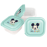 Mickey Mouse Lunch Box 3pk | BPA-free snack box for children