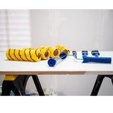 Kinzo 8 - delt malerullsett - 1 brakett - 4 ruller - 3 pensler