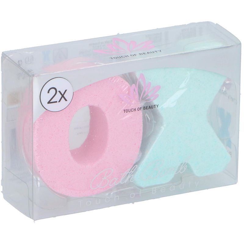 Bath bombs 2pk X and O | Cherry blossom and blueberry