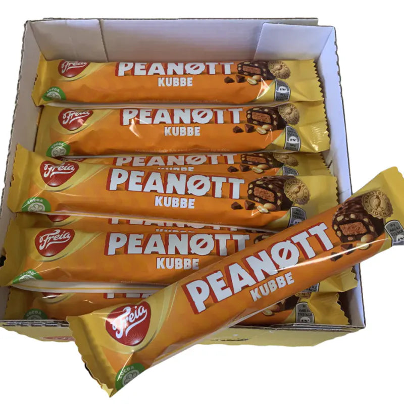 Freia Peanøttkubbe 25x60g | Datodeal | Storpakk