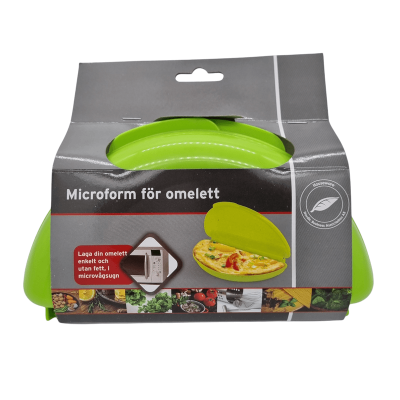 Omelette pan for microwave