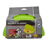 Omelette pan for microwave