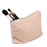 Teddy cosmetic bag 23x19cm | Soft makeup bag