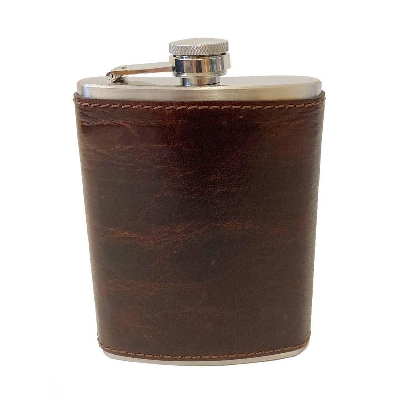 Pocket flask 24cl - Brännö Stainless steel