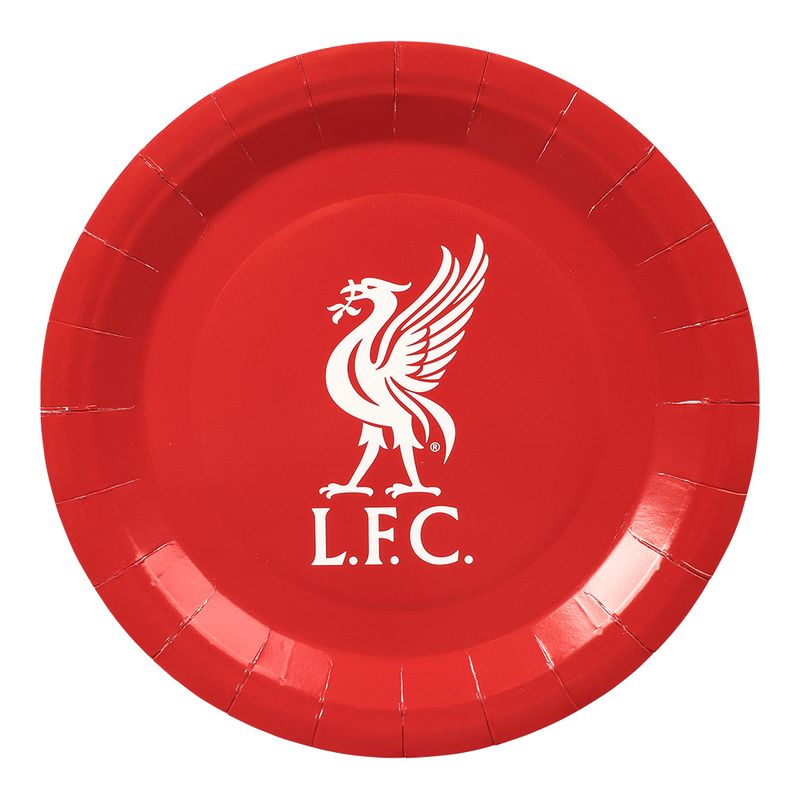 Liverpool Tableware | Cup, Plate, Napkin and Banner | Officially Licensed