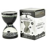 Hourglass liquid hour 7cm | Hydraflux Monochrome